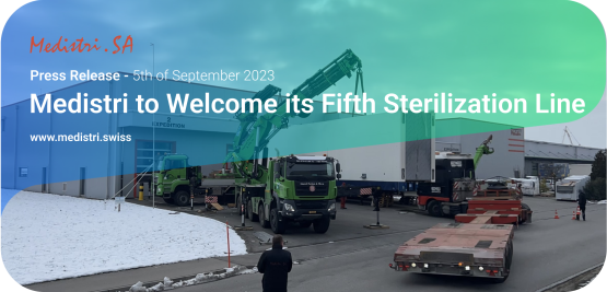 Medistri to Welcome its Fifth Sterelization Line