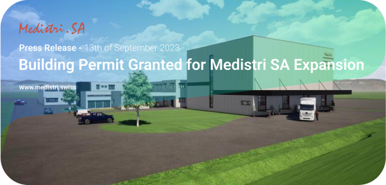 Medistri Permit Granted For Medistri SA Expansion